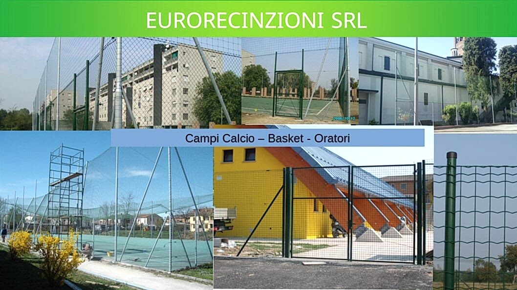 campi sportivi - recinzioni Lombardia - Pali - Reti